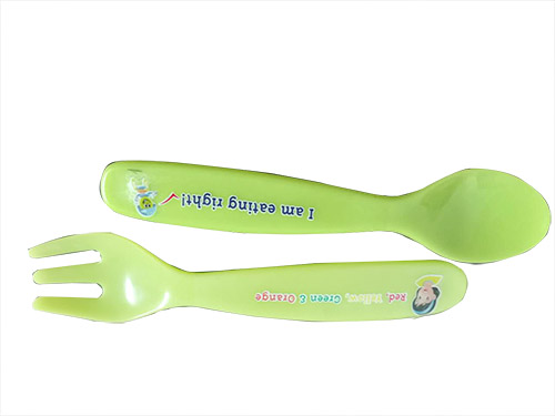 PP料胶叉热转印