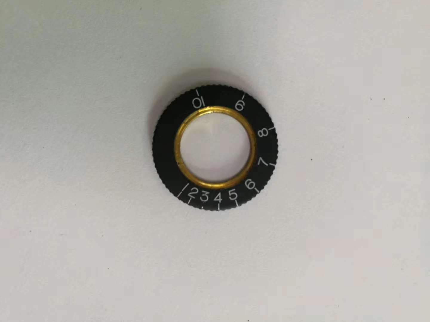 五金旋钮刻度移印